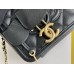 Chanel Classic Vanity Case Small 17 in Black, Gold Hardware, Caviar Leather, Hass Factory Leather, Dimensions: 14x17x8cm.