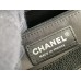 Chanel Grand Shopping Tote (GST) in Black with Silver Hardware, Caviar Leather, Hass Factory Leather, Dimensions: 34x24x12cm.