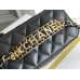 Chanel Vanity Case with Lipstick Holder, Gold Hardware, Gold Ball, Black with Champagne Gold Hardware, Mini 11, Lambskin Leather, Hass Factory Leather, Dimensions: 9x17x7cm.