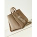 Chanel Beach Bag in Camel Color with White Letters, 38cm.