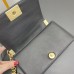 Chanel Le Boy Bag, Small 20, Calfskin Leather, Black with Gold Hardware, 20cm.