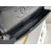 Chanel Classic Flap Bag in Medium 25, Black with Silver Hardware, Lambskin Leather, Hass Factory Leather, 25x16x7cm.