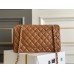 Chanel Classic Flap bag Medium 25 Caramel Gold Hardware Lambskin Hass Factory leather 25x16x7cm