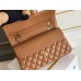 Chanel Classic Flap bag Medium 25 Caramel Gold Hardware Lambskin Hass Factory leather 25x16x7cm