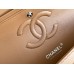 Chanel Classic Flap bag Medium 25 Caramel Silver Hardware Lambskin Hass Factory leather 25x16x7cm