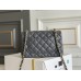 Chanel Classic Flap bag Mini 20 Grey Champagne Gold Hardware Lambskin Hass Factory leather 13x20x6cm