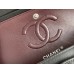 Chanel Classic Flap bag Small 23 Black Silver Hardware Lambskin Hass Factory leather 15x23x6cm