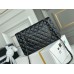 Chanel Classic Flap bag Medium 25 So Black All Black Lambskin Hass Factory leather 25x16x7cm