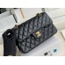 Chanel Classic Flap bag Small 23 Black Gold Hardware Lambskin Hass Factory leather 15x23x6cm