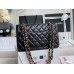 Chanel Classic Flap bag Small 23 Black Gold Hardware Lambskin Hass Factory leather 15x23x6cm