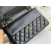 Chanel Classic Flap bag Jumbo 30 Black Gold Hardware Lambskin Hass Factory leather 20x30x10cm