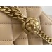 Chanel Classic Flap bag Mini 20 Apricot Gold Hardware Camellia Clasp Lambskin Hass Factory leather 13x20x6cm