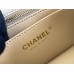 Chanel Classic Flap bag Mini 20 Apricot Gold Hardware Camellia Clasp Lambskin Hass Factory leather 13x20x6cm