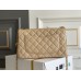 Chanel Classic Flap bag Small 23 Apricot Gold Hardware Camellia Clasp Lambskin Hass Factory leather 15x23x6cm