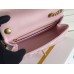 Chanel Classic Flap bag Mini 20 Pink Gold Hardware Camellia Clasp Lambskin Hass Factory leather 13x20x6cm