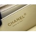 Chanel Classic Flap bag Mini 20 Light Yellow Gold Hardware Camellia Clasp Lambskin Hass Factory leather 13x20x6cm