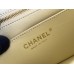 Chanel Classic Flap bag Small 23 Light Yellow Gold Hardware Camellia Clasp Lambskin Hass Factory leather 15x23x6cm