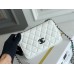 Chanel 22B Trendy CC WOC 19 White So Black Lambskin Hass Factory leather 19cm