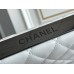 Chanel 22B Trendy CC WOC 19 White So Black Lambskin Hass Factory leather 19cm