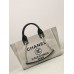 Chanel Beach Bag Beige Champagne Gold Hardware 38x32x18cm