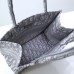 Dior Book Tote, Classic Grey Oblique Embroidery, Small 26, Size: 26.5x21x14cm