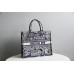 Dior Book Tote, Classic Zoo Oblique Embroidery, Large 42, Size: 42x35x18cm