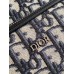 Dior Rider Shoulder Bag, Classic Blue Oblique, Size: 21x32x10cm