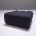 Lady Dior So Black Mini 17, Three Blocks, Calfskin Ultra-matte, Size: 17cm