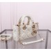 Dior Lady Dior D Joy white lambskin small 16.5cm