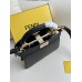 Fendi Peekaboo I See You Mini 20 Black Gold Clasp 20x15.5x11cm