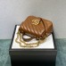 Gucci GG Marmont Small, 21, Brown, Gold Hardware, Size: 21x15x8cm, Model: 547260