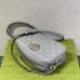 Gucci GG Marmont Geometric Medium, 24, Grey, Silver Hardware, Size: 24x13x7cm, Model: 443497