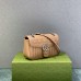 Gucci GG Marmont Geometric Medium, 26, Beige, Silver Hardware, Size: 26x15x7cm, Model: 443497