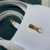 Gucci Jackie 1961, Full Leather, Imported Italian Leather, Small 27.5cm, White, Gold Hardware, Size: 27.5x19x4cm, Model: 636706