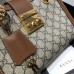 Gucci PadLock, Brown Monogram, Model: 498156, Size: 26x18x10cm