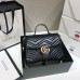 Gucci GG Marmont Mini, 26.5, Black, Model: 498110, Size: 26.5x20x9cm