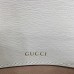 Gucci Horsebit 1955 Medium, 25, White, Full Leather, Model: 602204, Size: 25x18x8cm