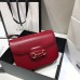 Gucci Horsebit 1955 Medium, 25, Red, Full Leather, Model: 602204, Size: 25x18x8cm