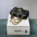 Gucci GG Marmont, 22, Black, Gold Hardware, Model: 446744, Size: 22x13x6cm