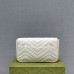 Gucci GG Marmont, White, 21cm, Model: 751526, Size: 21x12x5cm