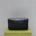 Gucci GG Marmont, Black, 21cm, Model: 751526, Size: 21x12x5cm