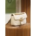 Gucci GG Marmont, 22cm, White, Model: 446744, Size: 22x13x6cm