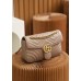 Gucci GG Marmont, 26cm, Pink, Model: 443497, Size: 26x15x7cm