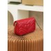 Gucci GG Marmont, 16.5cm, Red, Model: 476433, Size: 16.5x10.2x5.1cm