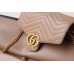 Gucci GG Marmont Mini, 20cm, Pink, Model: 474575, Size: 20x13x6cm