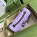 Gucci GG Marmont, Purple, 23cm, Model: 446744, Size: 23x14x6cm