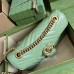 Gucci GG Marmont, Green, 26cm, Model: 443497, Size: 26x15x7cm