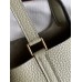 Hermes Hermès Picotin 18 Taurillon Clemence Q1 Sage Green Gold Hardware Hand-Stitched