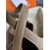 Hermes Hermès Picotin 18 Taurillon Clemence 18 Elephant Grey Gold Hardware Hand-Stitched