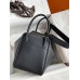 Hermes Hermès Lindy 26cm Imported Evercolor Leather Black Gold Hardware Hand-Stitched